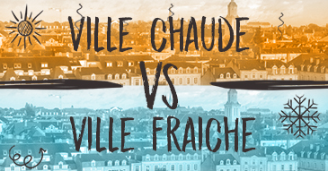 Ville chaude VS ville fraîche